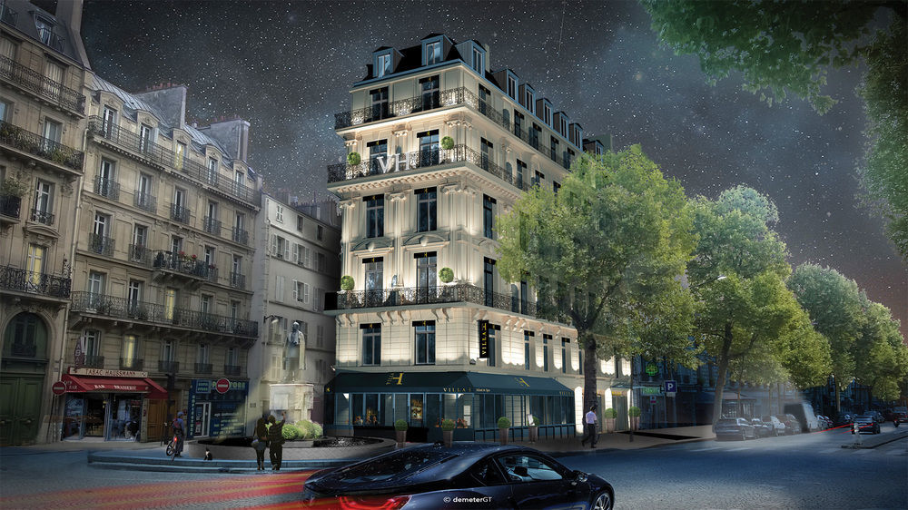 La Villa Haussmann Paris Exterior foto